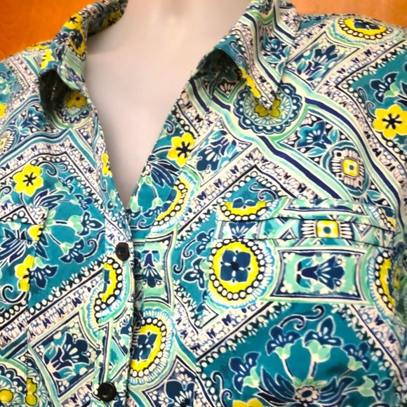 Light Lovely Blouse by Catherine's Like New 1X/2X - Picture 3 of 6